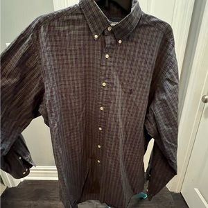 3/325 Ralph Lauren Yarmouth causal button down long sleeve EUC No Flaws!